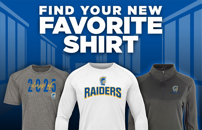 NORTH COUNTY HIGH SCHOOL RAIDERS Find Your Favorite Shirt - Dual Banner