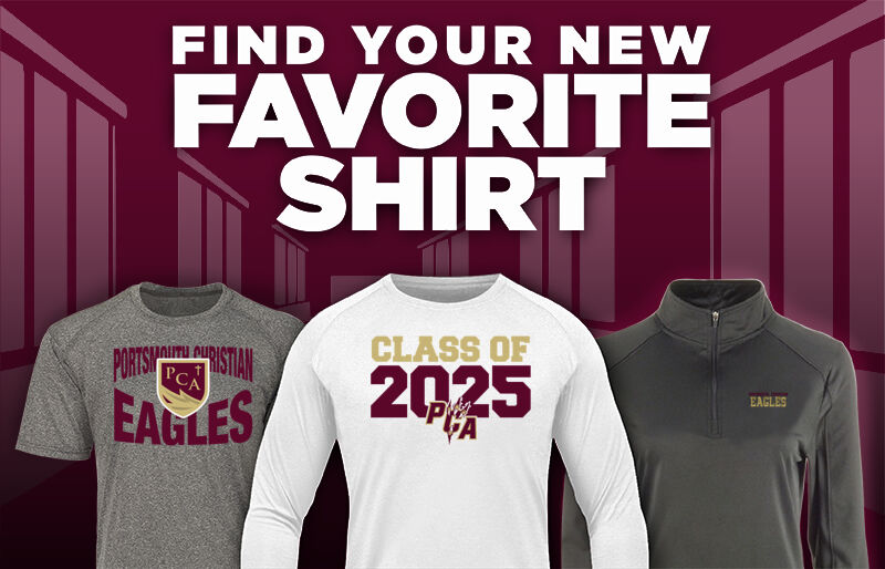 PORTSMOUTH CHRISTIAN ACADEMY  EAGLES Find Your Favorite Shirt - Dual Banner