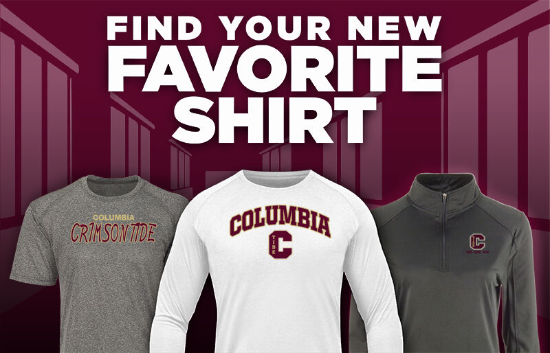 COLUMBIA HIGH SCHOOL CRIMSON TIDE Find Your Favorite Shirt - Dual Banner