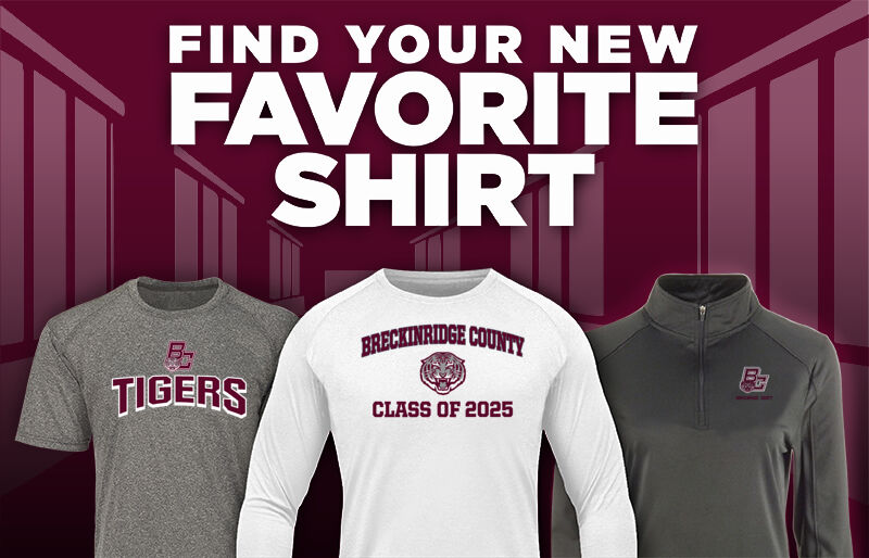 BRECKINRIDGE COUNTY HIGH SCHOOL TIGERS Find Your Favorite Shirt - Dual Banner