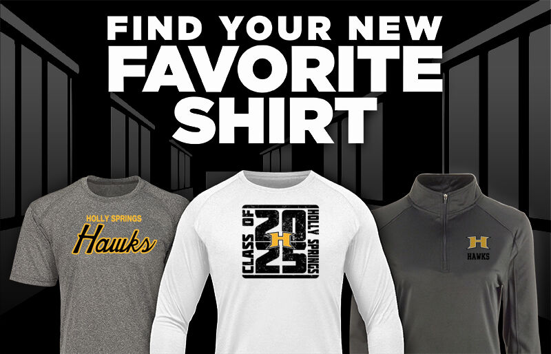 HOLLY SPRINGS HIGH SCHOOL HAWKS Find Your Favorite Shirt - Dual Banner