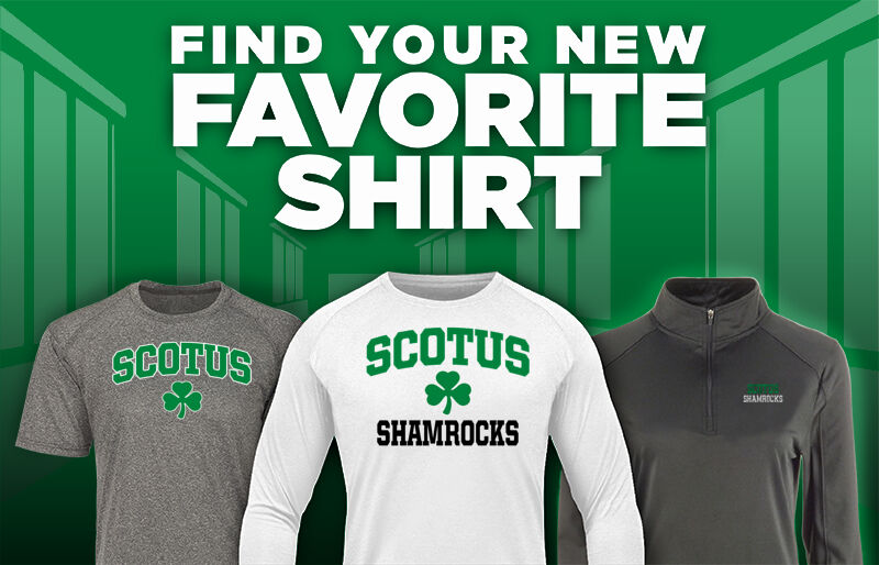 Scotus Shamrocks Find Your Favorite Shirt - Dual Banner