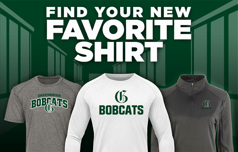 GREENBRIER HIGH SCHOOL BOBCATS Find Your Favorite Shirt - Dual Banner