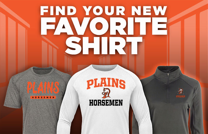 PLAINS PUBLIC SCHOOL HORSEMEN Find Your Favorite Shirt - Dual Banner