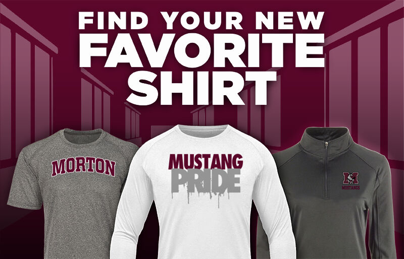 Morton Mustangs Find Your Favorite Shirt - Dual Banner