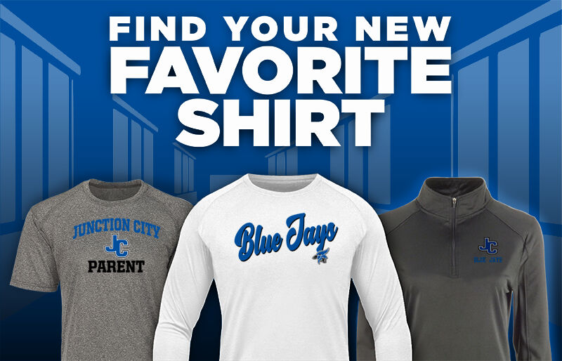 Junction City Blue Jays Find Your Favorite Shirt - Dual Banner