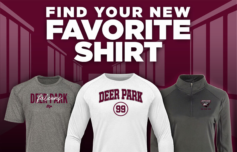 Deer Park Falcons Find Your Favorite Shirt - Dual Banner