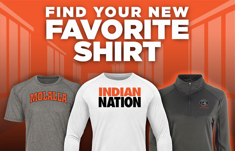 MOLALLA HIGH SCHOOL INDIANS Find Your Favorite Shirt - Dual Banner