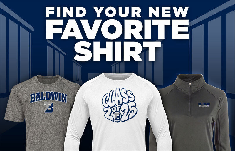 Baldwin Polar Bears Find Your Favorite Shirt - Dual Banner