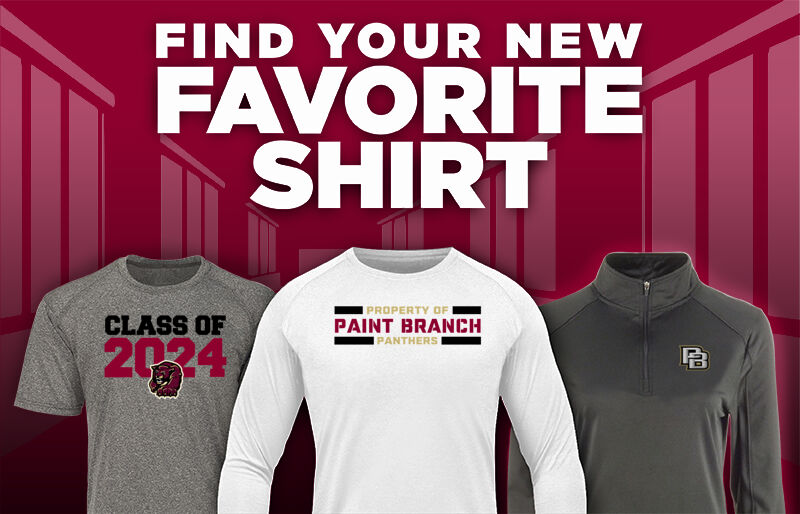 Paint Branch Panthers Find Your Favorite Shirt - Dual Banner