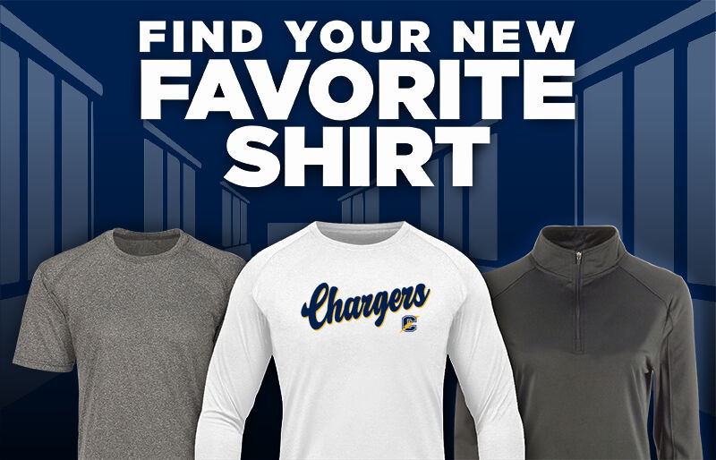 CRESTWOOD HIGH SCHOOL CHARGERS Find Your Favorite Shirt - Dual Banner