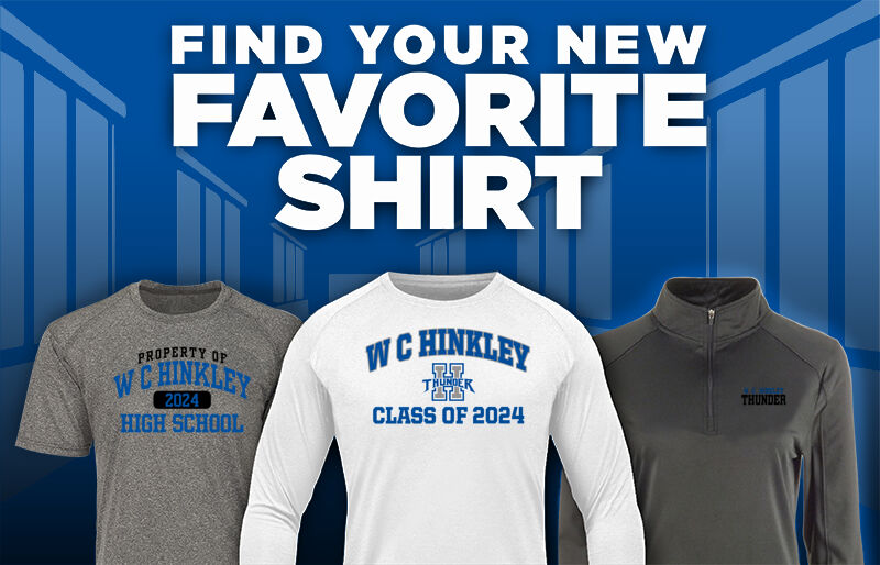 W C HINKLEY HIGH SCHOOL THUNDER Find Your Favorite Shirt - Dual Banner