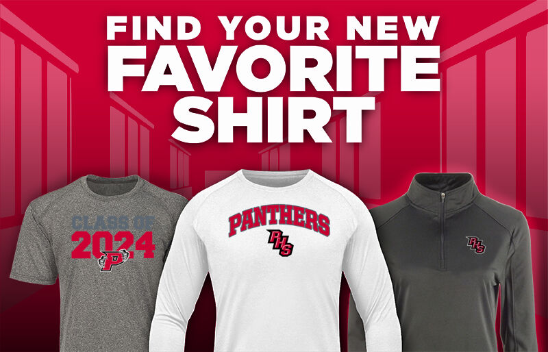 POMPERAUG HIGH SCHOOL PANTHERS Find Your Favorite Shirt - Dual Banner