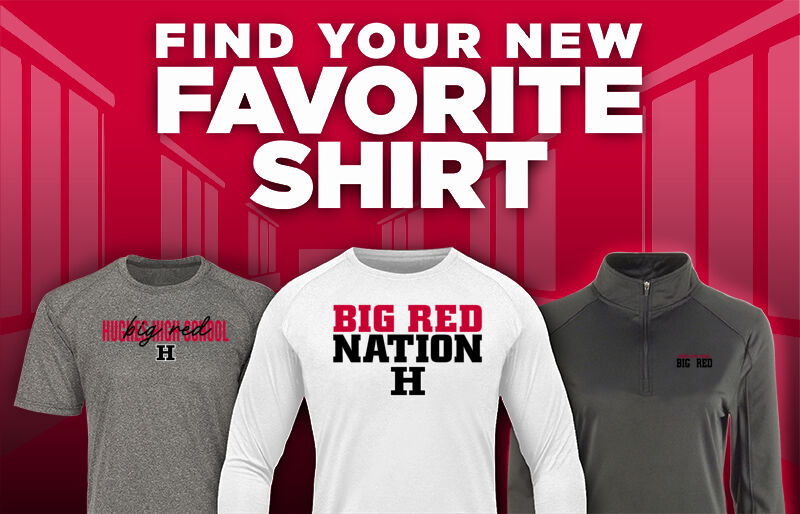 JUS HUGHES HIGH SCHOOL BIG RED Find Your Favorite Shirt - Dual Banner