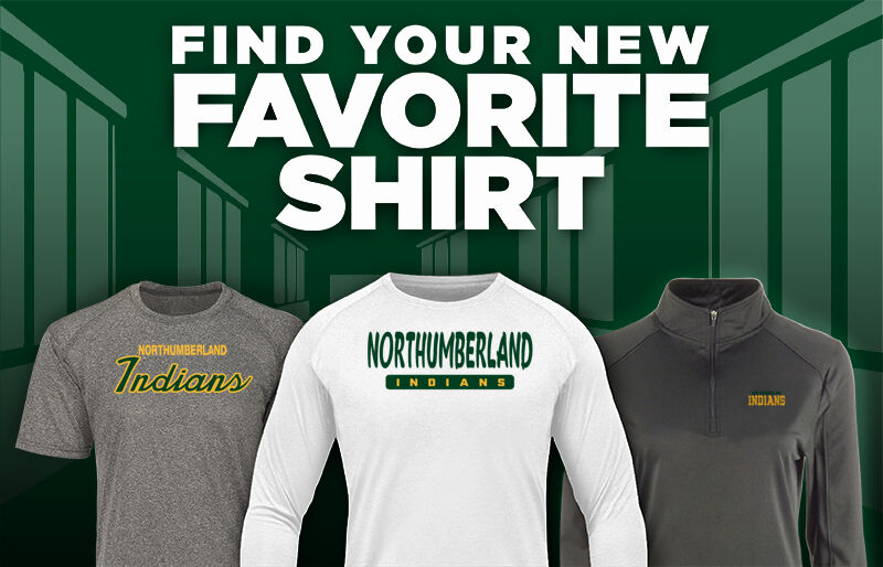 NORTHUMBERLAND HIGH SCHOOL INDIANS Find Your Favorite Shirt - Dual Banner