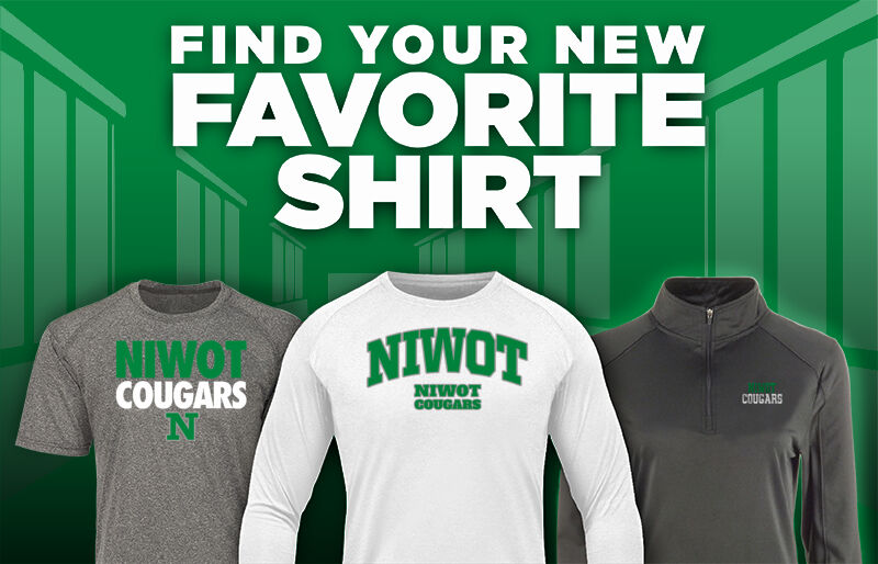 NIWOT HIGH SCHOOL COUGARS Find Your Favorite Shirt - Dual Banner