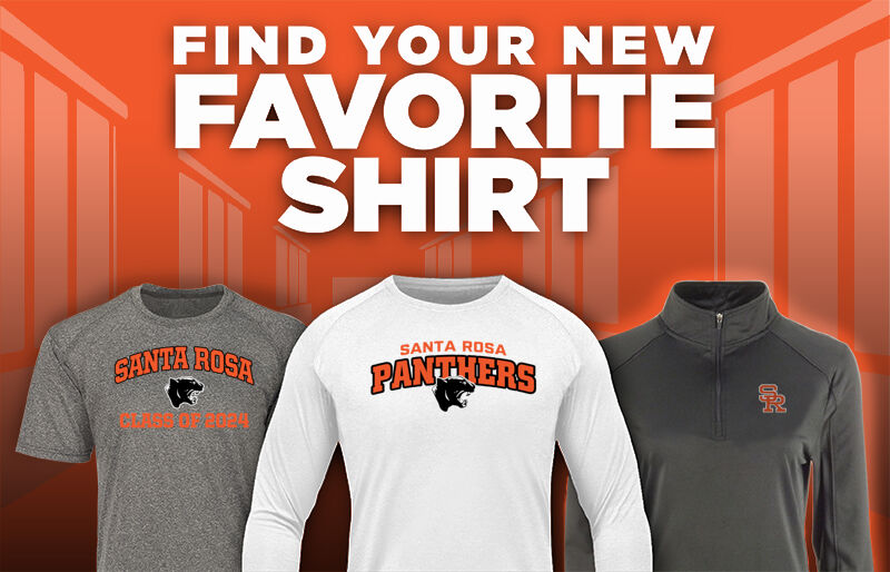 Santa Rosa Panthers Find Your Favorite Shirt - Dual Banner