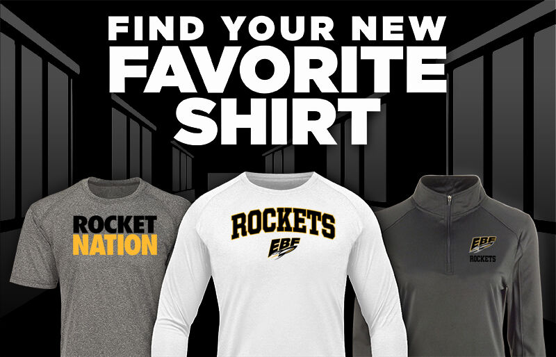 EDDYVILLE-BLAKESBURG-FREMONT HIGH SCHOOL ROCKETS Find Your Favorite Shirt - Dual Banner