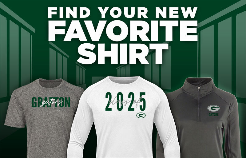 GRAFTON HIGH SCHOOL GATORS Find Your Favorite Shirt - Dual Banner