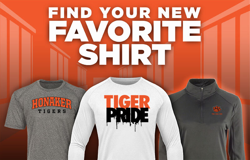 Honaker High School TIGERS Find Your Favorite Shirt - Dual Banner