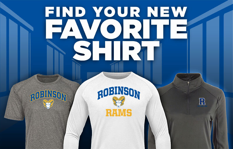Robinson Secondary School Home of the Rams Find Your Favorite Shirt - Dual Banner