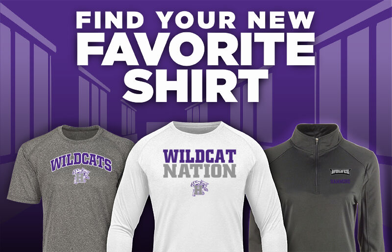 HAMMOND HIGH SCHOOL WILDCATS Find Your Favorite Shirt - Dual Banner