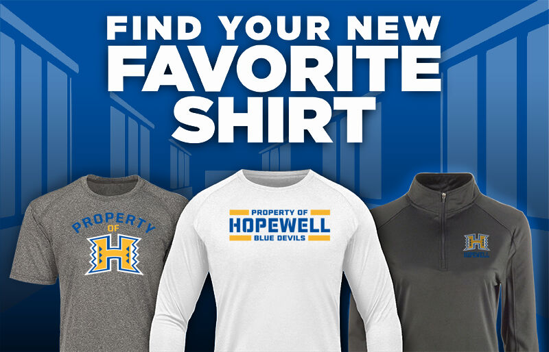 HOPEWELL HIGH SCHOOL BLUE DEVILS Find Your Favorite Shirt - Dual Banner