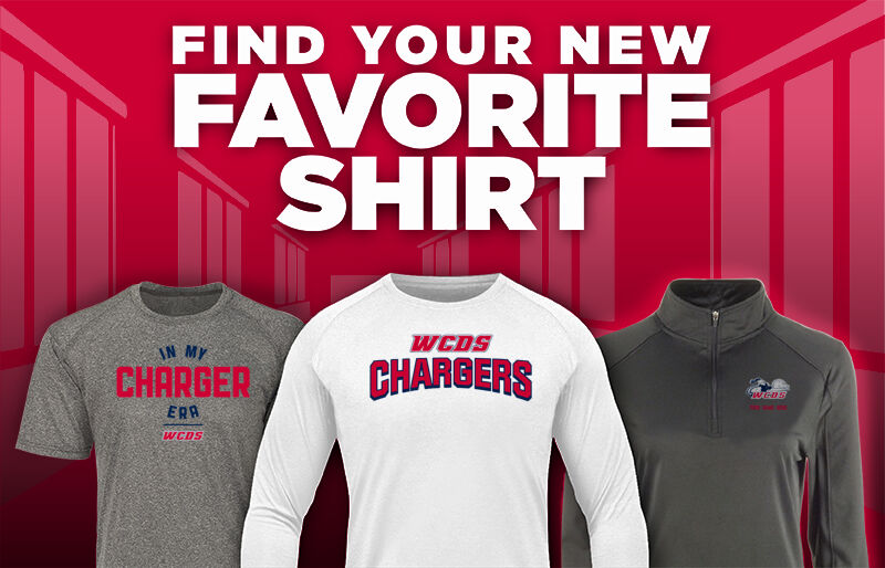 WAYNE COUNTRY DAY SCHOOL HOME OF THE CHARGERS Find Your Favorite Shirt - Dual Banner