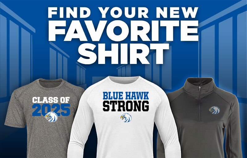 THOMPSON FALLS HIGH SCHOOL BLUE HAWKS Find Your Favorite Shirt - Dual Banner