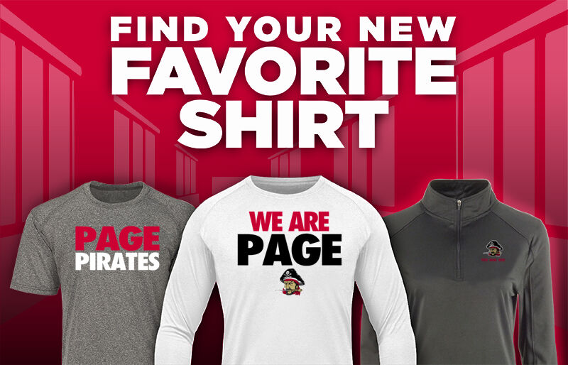 PAGE HIGH SCHOOL PIRATES Find Your Favorite Shirt - Dual Banner