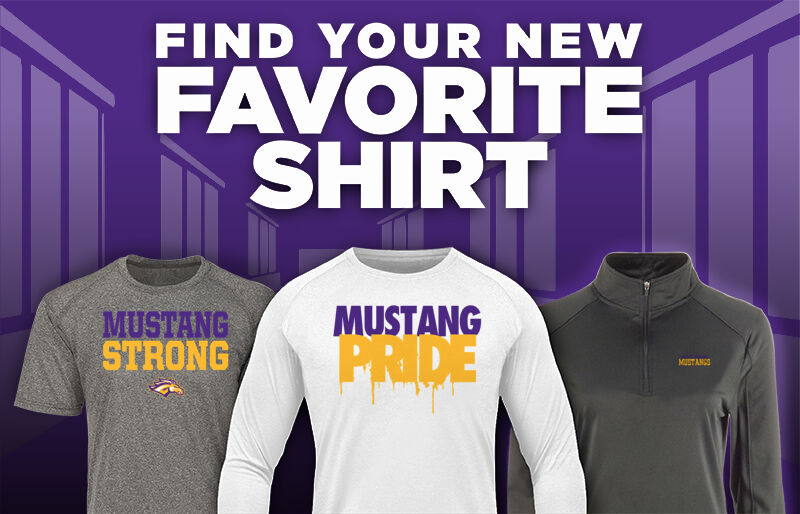 Rolling Meadows Mustangs Find Your Favorite Shirt - Dual Banner