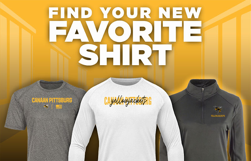 CANAAN PITTSBURG HIGH SCHOOL Yellowjackets Find Your Favorite Shirt - Dual Banner