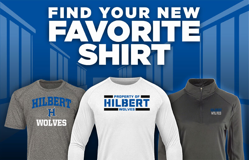 HILBERT HIGH SCHOOL WOLVES Find Your Favorite Shirt - Dual Banner