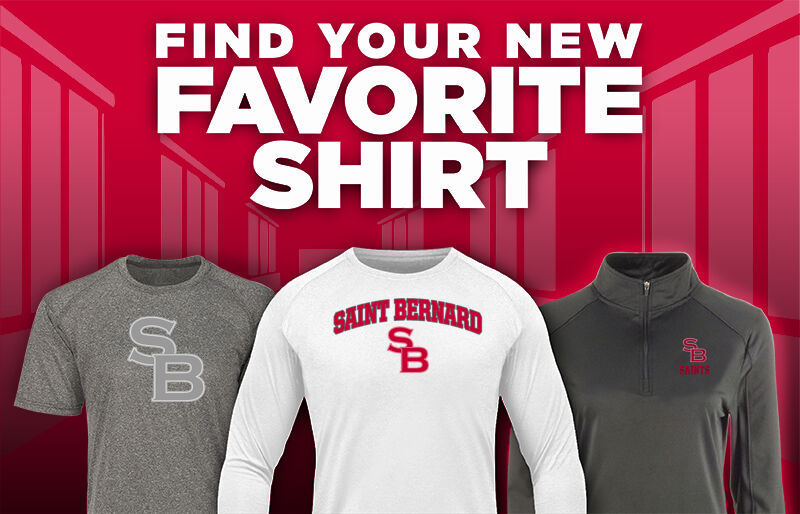 Saint Bernard Saints Find Your Favorite Shirt - Dual Banner