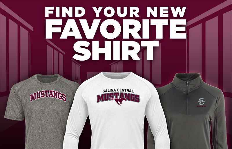 Salina Central Mustangs Find Your Favorite Shirt - Dual Banner