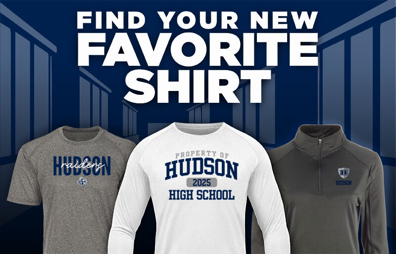 HUDSON HIGH SCHOOL RAIDERS Find Your Favorite Shirt - Dual Banner