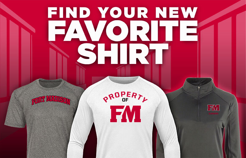 FORT MADISON BLOODHOUNDS Find Your Favorite Shirt - Dual Banner