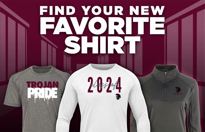 KIRBY HIGH SCHOOL TROJANS Find Your Favorite Shirt - Dual Banner