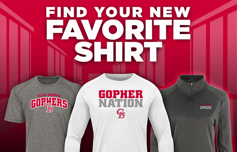 Glen Burnie Gophers Find Your Favorite Shirt - Dual Banner