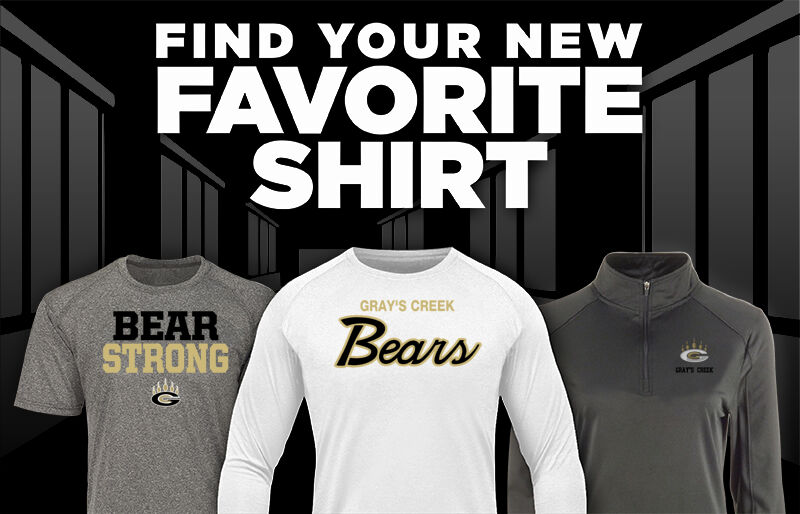 Gray's Creek Athletic Booster Club Find Your Favorite Shirt - Dual Banner