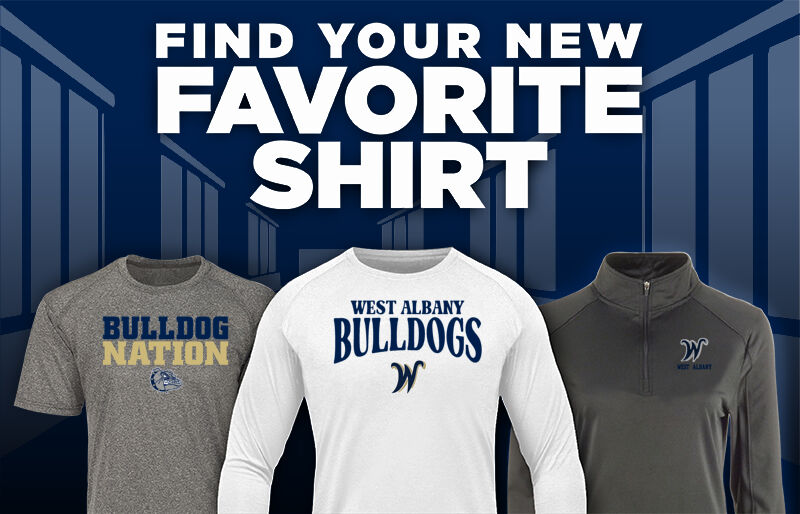 West Albany Bulldogs Find Your Favorite Shirt - Dual Banner