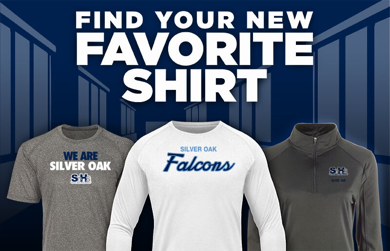 SILVER OAK PUBLIC CHARTER MONTESSORI HIGH SCHOOL FALCONS Find Your Favorite Shirt - Dual Banner