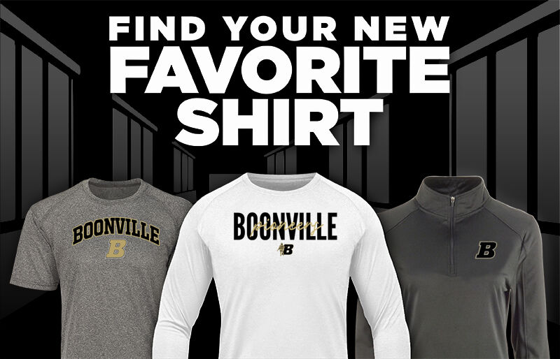 Boonville Pioneers Find Your Favorite Shirt - Dual Banner
