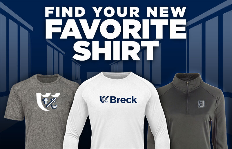 Breck Mustangs Find Your Favorite Shirt - Dual Banner
