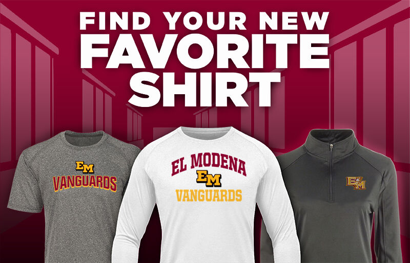 El Modena Vanguards Find Your Favorite Shirt - Dual Banner