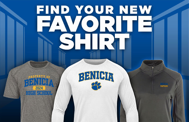 BENICIA HIGH SCHOOL PANTHERS Find Your Favorite Shirt - Dual Banner