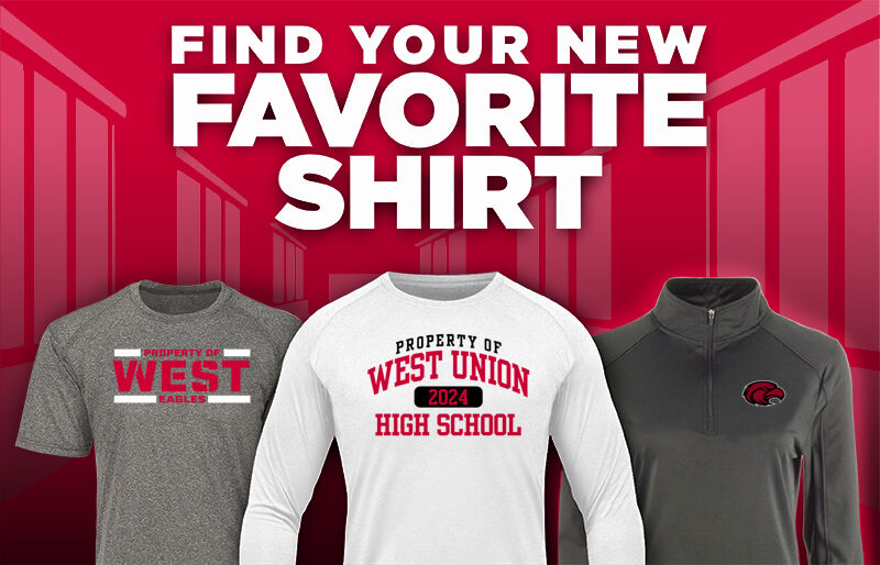 WEST UNION HIGH SCHOOL EAGLES Find Your Favorite Shirt - Dual Banner