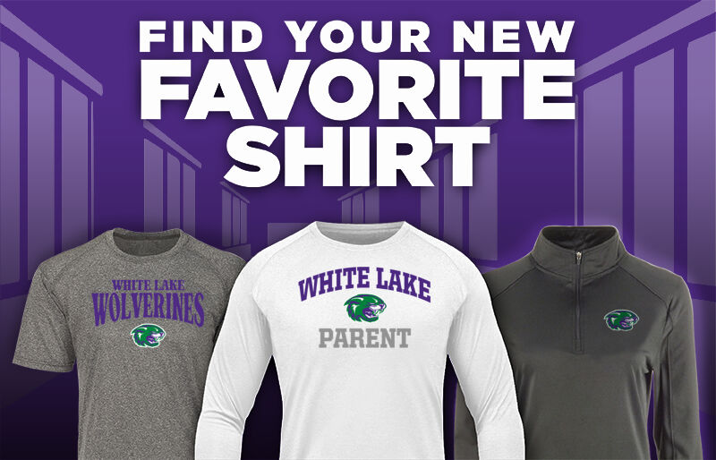 WHITE LAKE HIGH SCHOOL WOLVERINES Find Your Favorite Shirt - Dual Banner