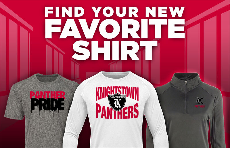 KNIGHTSTOWN HIGH SCHOOL PANTHERS Find Your Favorite Shirt - Dual Banner