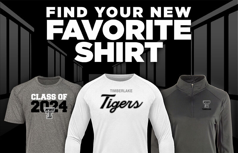 TIMBERLAKE HIGH SCHOOL TIGERS Find Your Favorite Shirt - Dual Banner